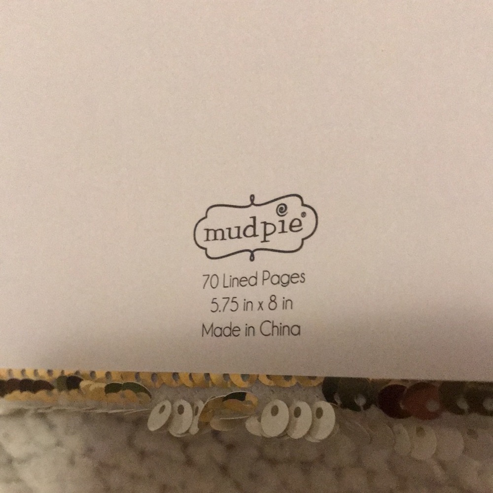 Gorgeous Reverse Sequin Stay Classy Notebook - Picture 7 of 7
